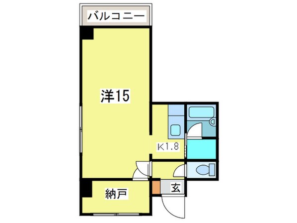 ラフォ－レ山鼻の物件間取画像